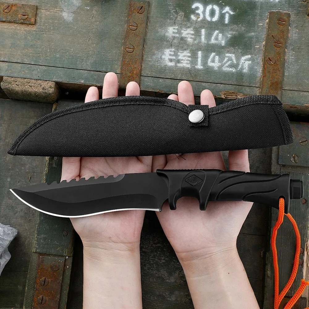 Outdoor EDC Fixed Blade High H - Bushcraft Knife Fixed review and price