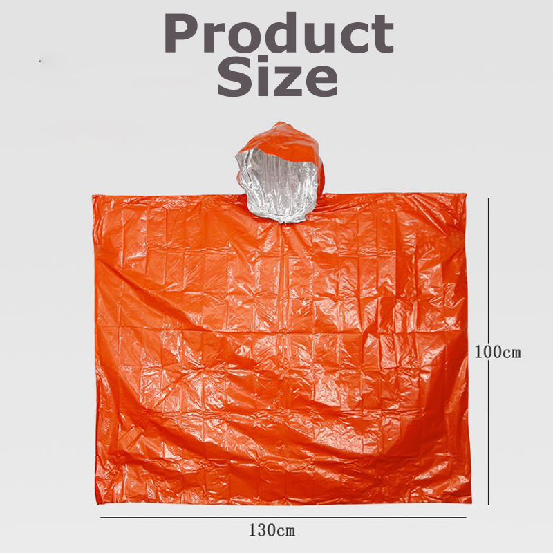 Multifunctional Emergency Rain - Emergency Poncho Rain review and price