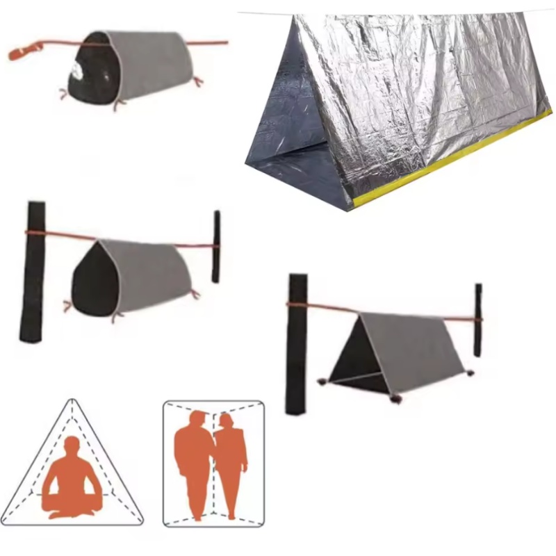 Portable 2‑Person Emergency Su - Emergency Mylar Tent review and price