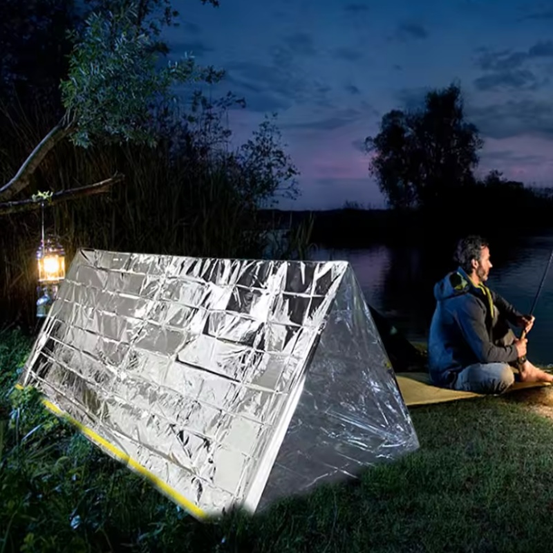 Portable 2‑Person Emergency Su - Emergency Mylar Tent review and price