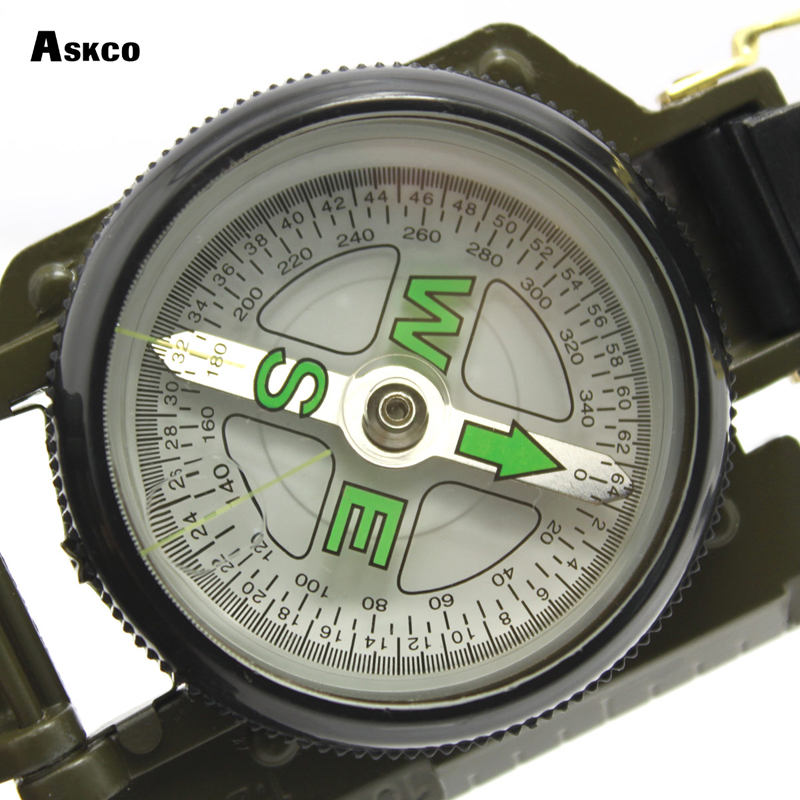 Aluminum Alloy Portable Army G - Compass Lensatic review and price