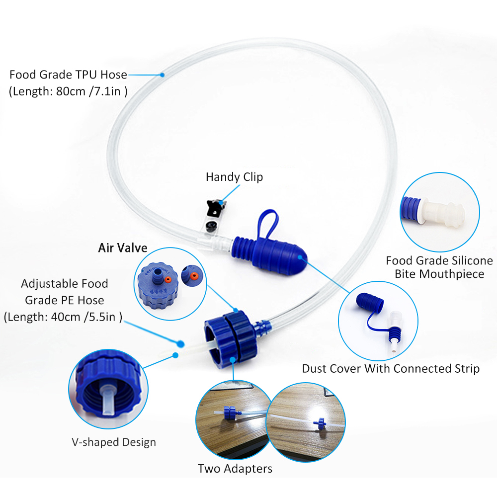 Water Bottle Drinking Tube wit - Fishing Kit Compact review and price